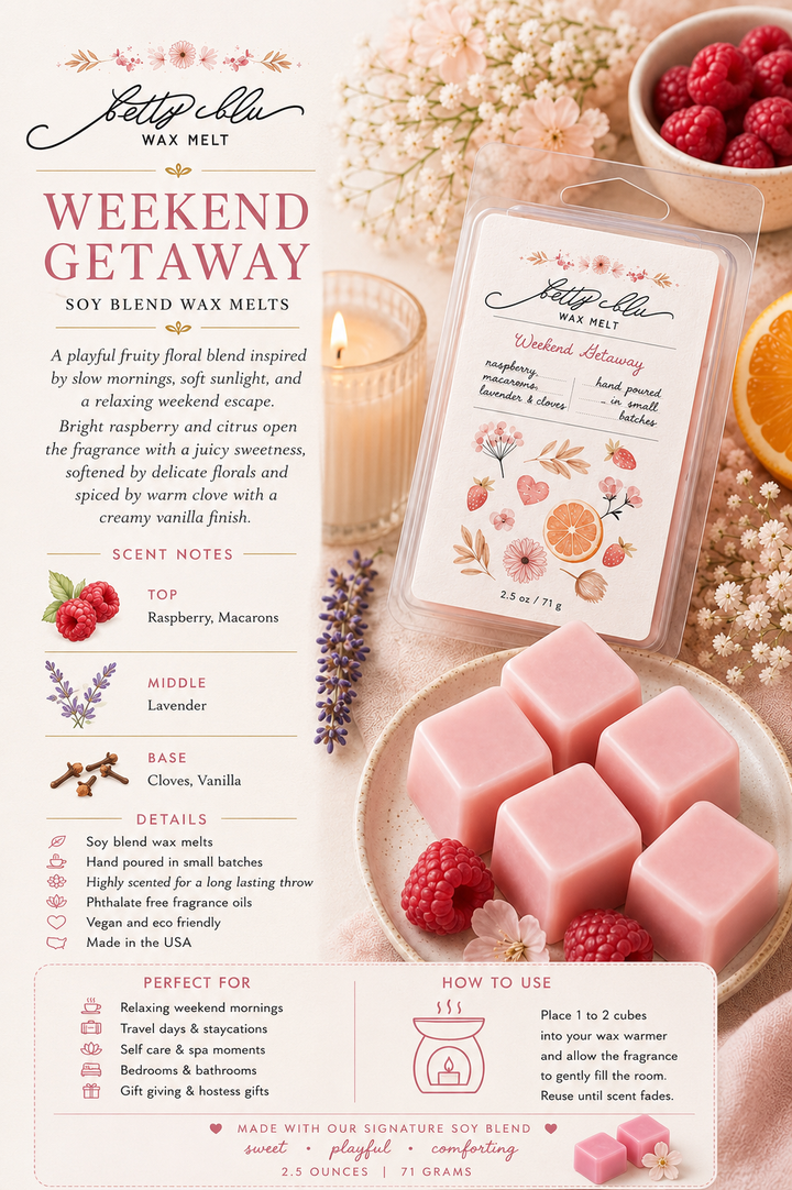 Weekend Getaway Wax Melts