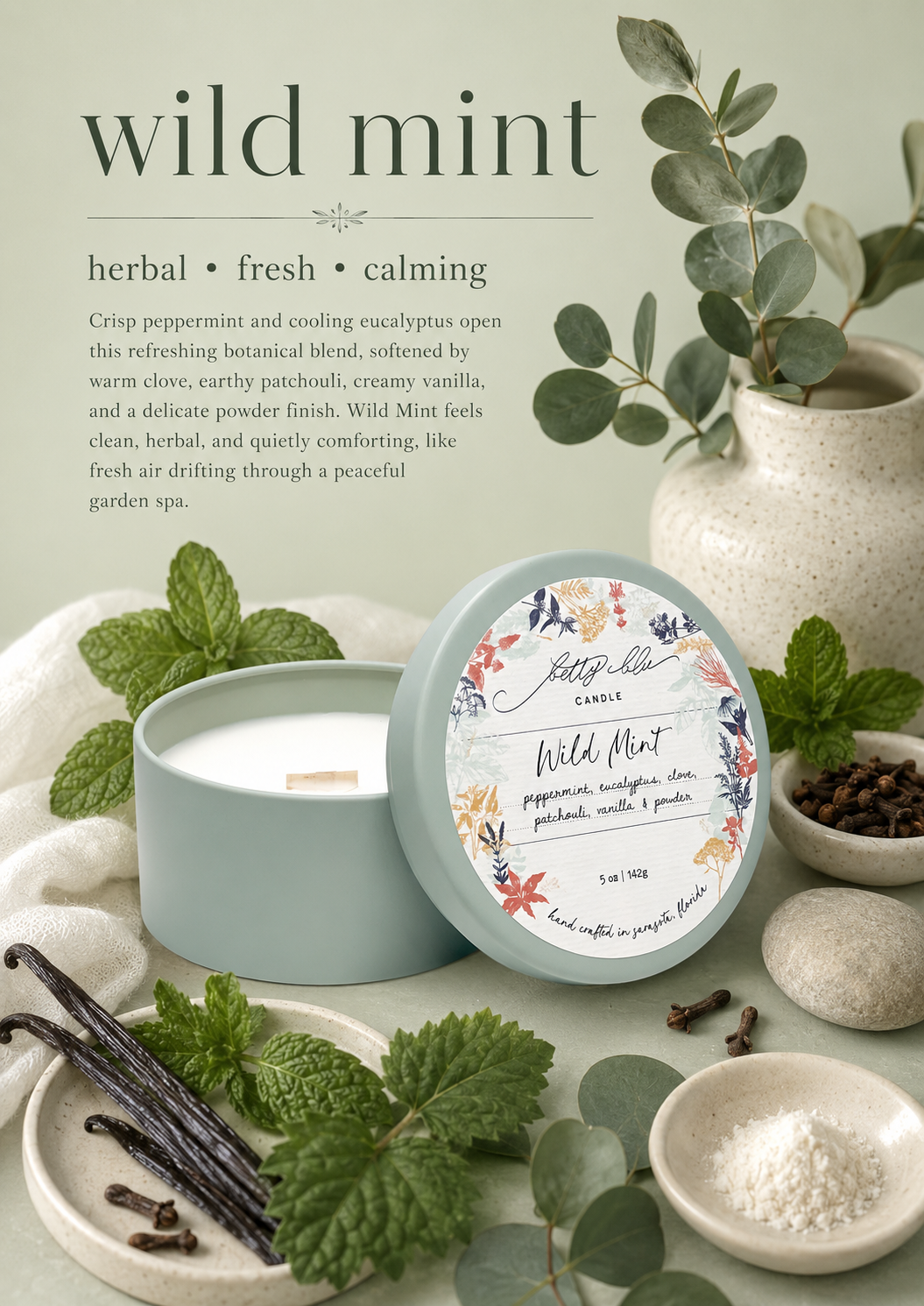 Wild Mint Candle